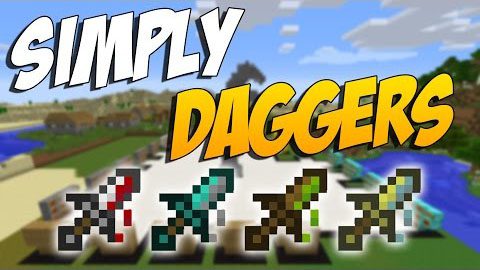 Simply Daggers Mod 1.7.10 Thumbnail