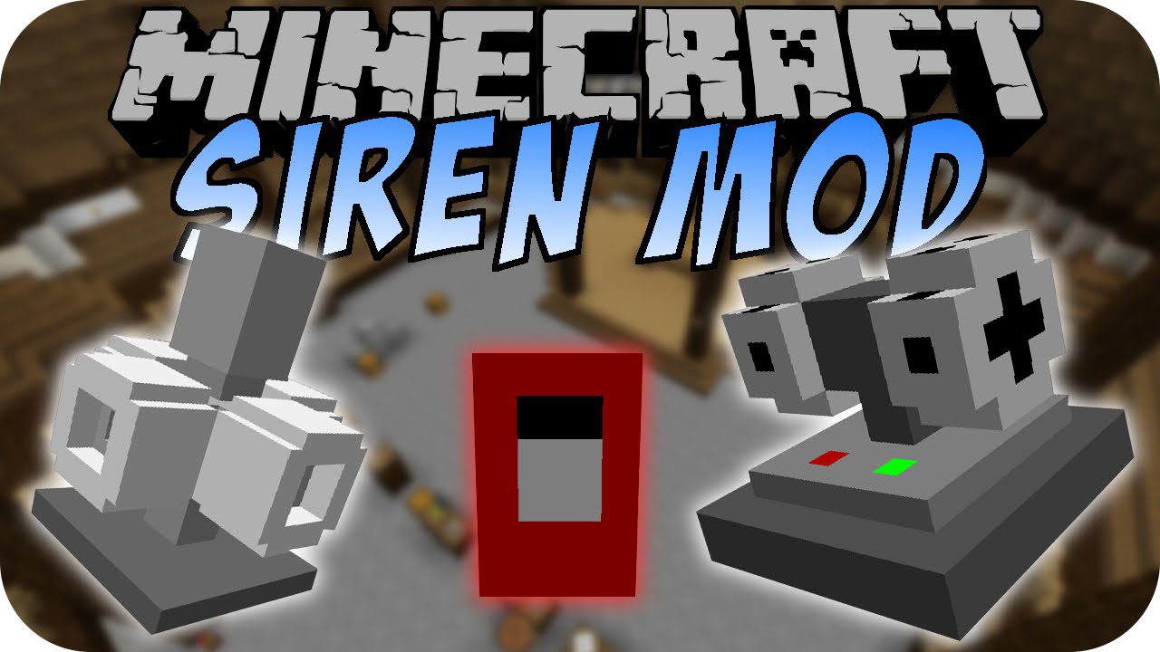 Siren Mod 1.7.10 (Fire Alarm, Nuclear Siren, Speaker) 1