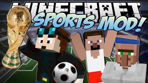 Sports Mod 1.7.10 (Football, Basketball, Tennis, Baseball) Thumbnail