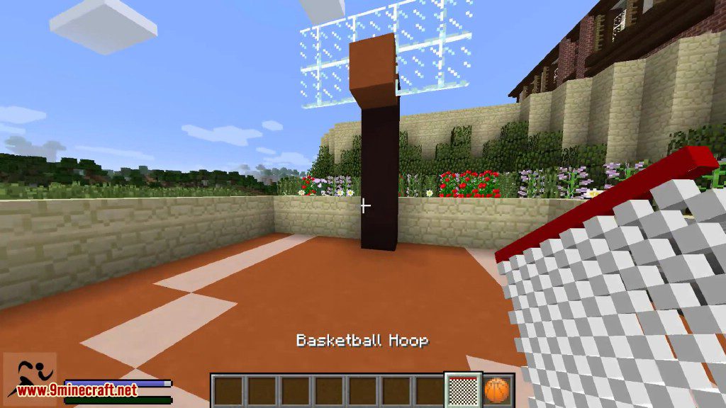 Sports Mod 1.7.10 (Football, Basketball, Tennis, Baseball) 2