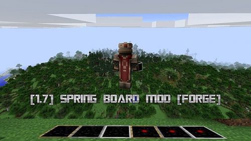 Spring Board Mod 1.7.10 Thumbnail