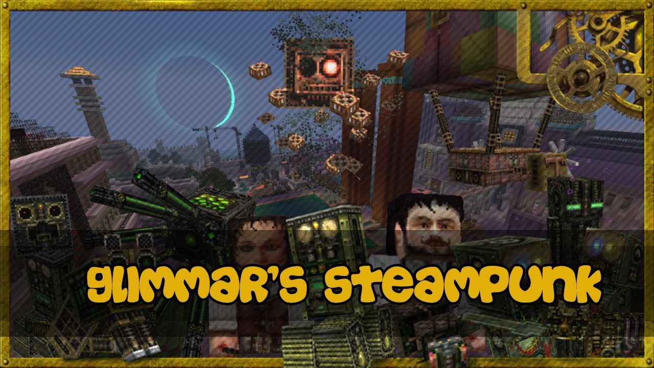 Glimmar' Steampunk Resource Pack 1.13.2, 1.12.2 - Texture Pack 1