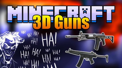 Stefinus 3D Guns Mod (1.7.10) – Machine Guns, RPGs, Silencer Thumbnail