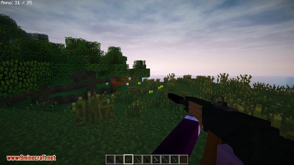 Stefinus 3D Guns Mod (1.7.10) - Machine Guns, RPGs, Silencer 15