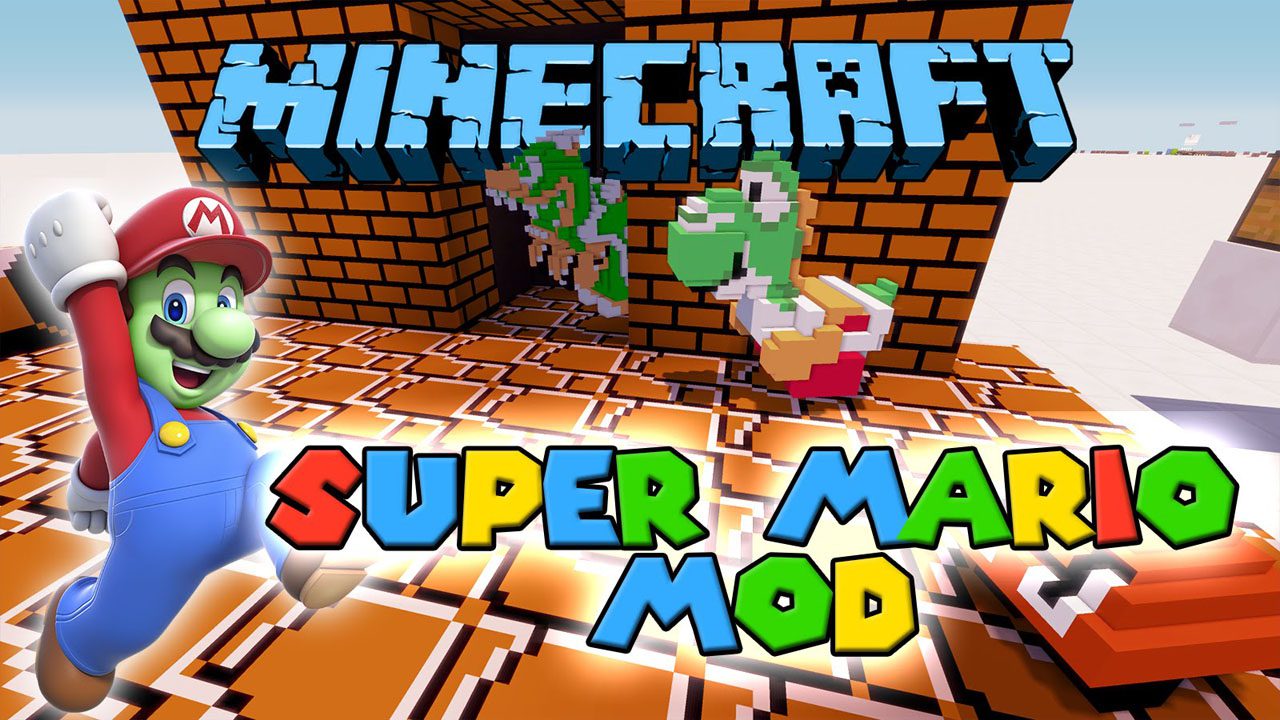 Super Mario Mod 1.7.10 (Travel to the Mario Dimension) 1