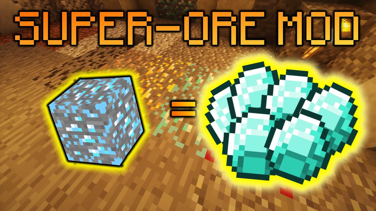 Super Ores Mod (1.18.2, 1.12.2) - Crazy Ores 1