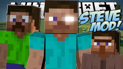 SuperYoshiGold’s Steve Mod 1.7.10 (Lot’s of Steves) Thumbnail