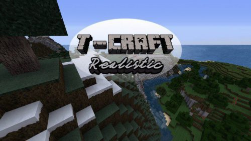 T-Craft Realistic Resource Pack (1.19.3, 1.18.2) – Texture Pack Thumbnail