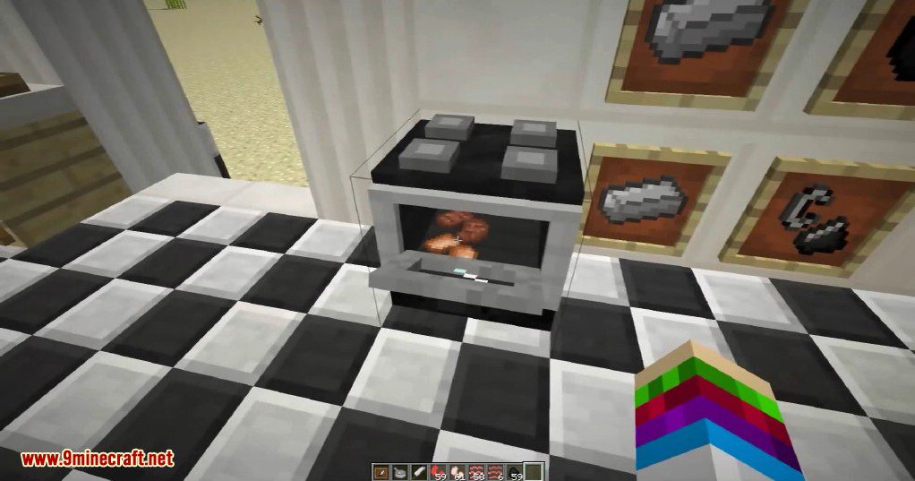 The Kitchen Mod 1.7.10 (Sandwiches, Ovens, Knifes and more) 7