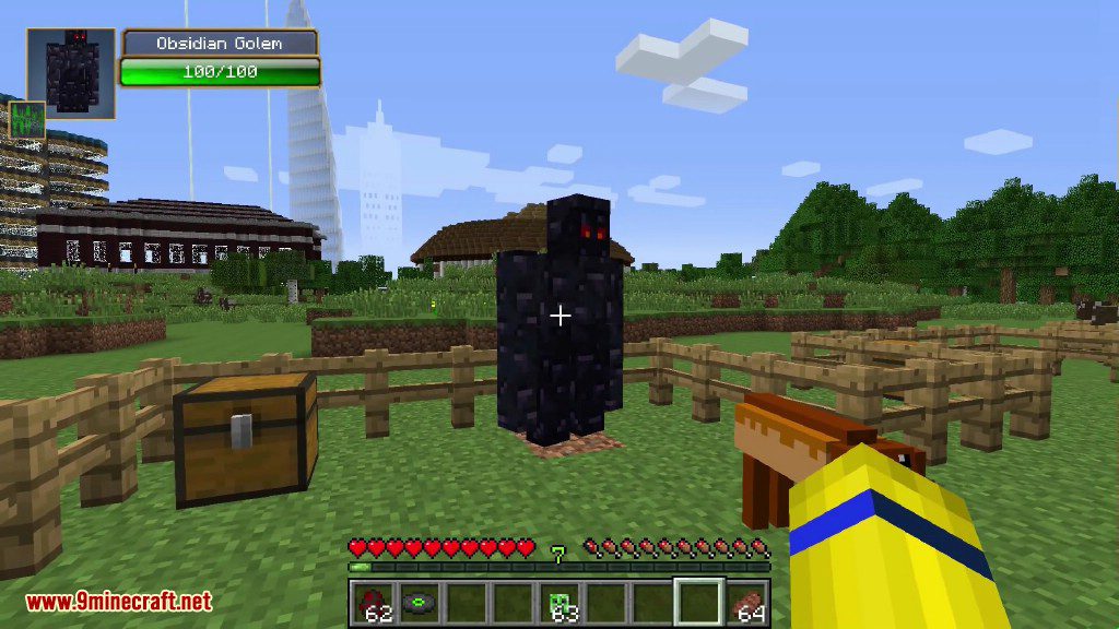 Utility Mobs Mod 1.7.10 (Epic More Golems, Mob Destroying Turrets) 57