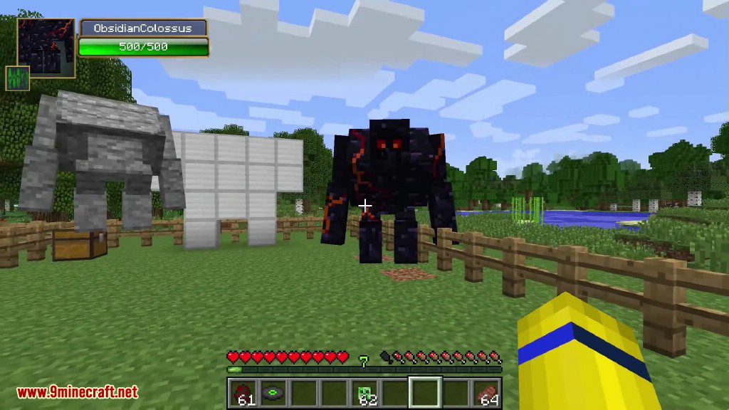 Utility Mobs Mod 1.7.10 (Epic More Golems, Mob Destroying Turrets) 58