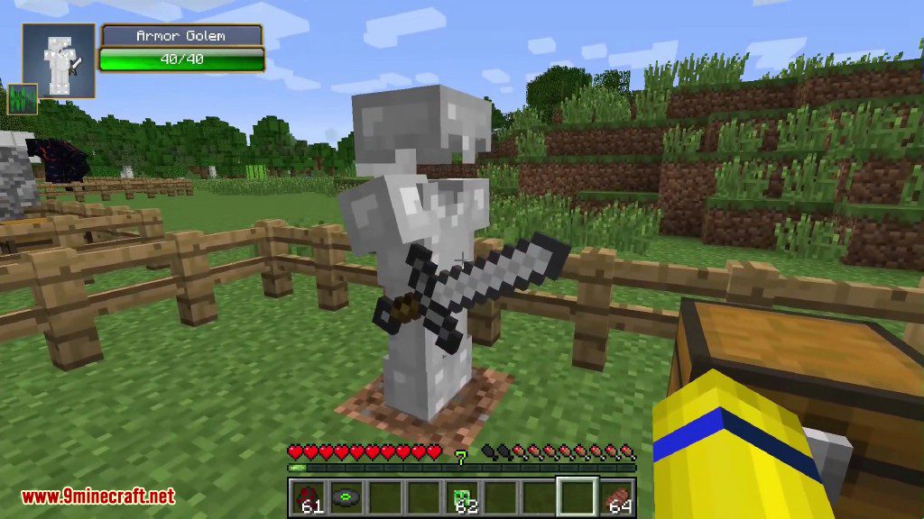 Utility Mobs Mod 1.7.10 (Epic More Golems, Mob Destroying Turrets) 59