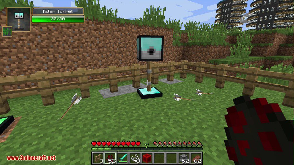 Utility Mobs Mod 1.7.10 (Epic More Golems, Mob Destroying Turrets) 75