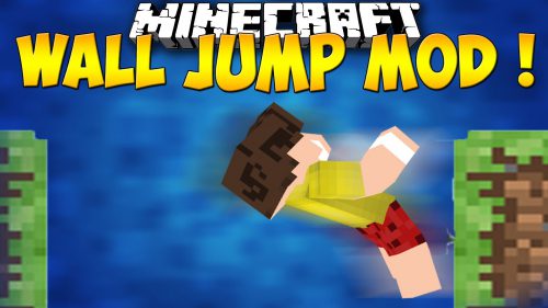 Wall Jump Mod 1.8, 1.7.10 (Bounce off Walls) Thumbnail