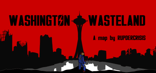 Washington Wasteland Map 1.8.9 Thumbnail