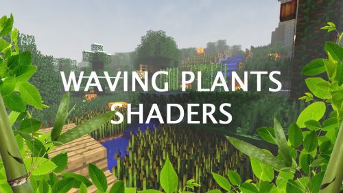 Waving Plants Shaders Mod (1.20, 1.19.4) – Motion Effect of Leaves and Grass Thumbnail