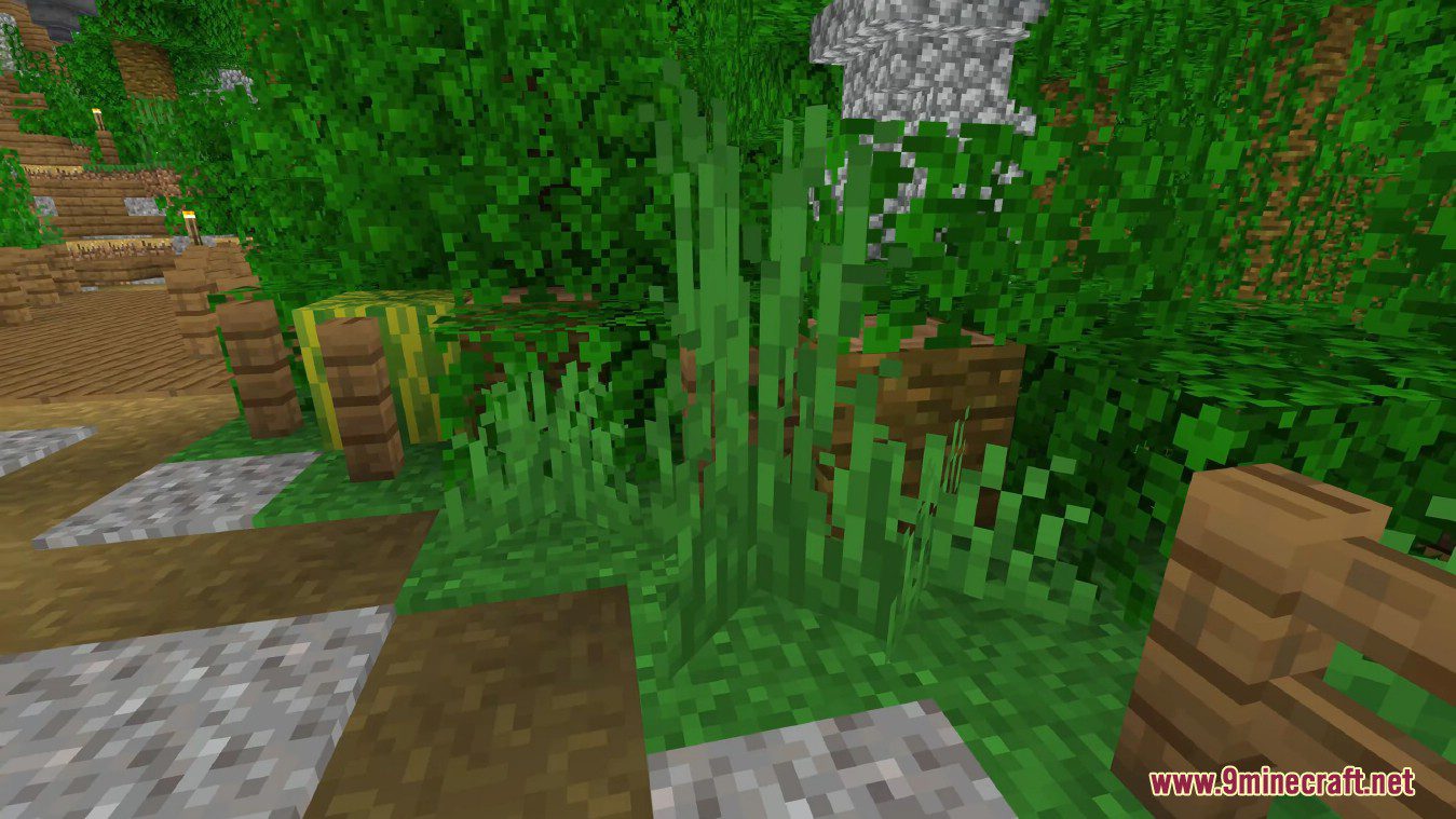 Waving Plants Shaders Mod (1.20.4, 1.19.4) - Motion Effect of Leaves and Grass 6