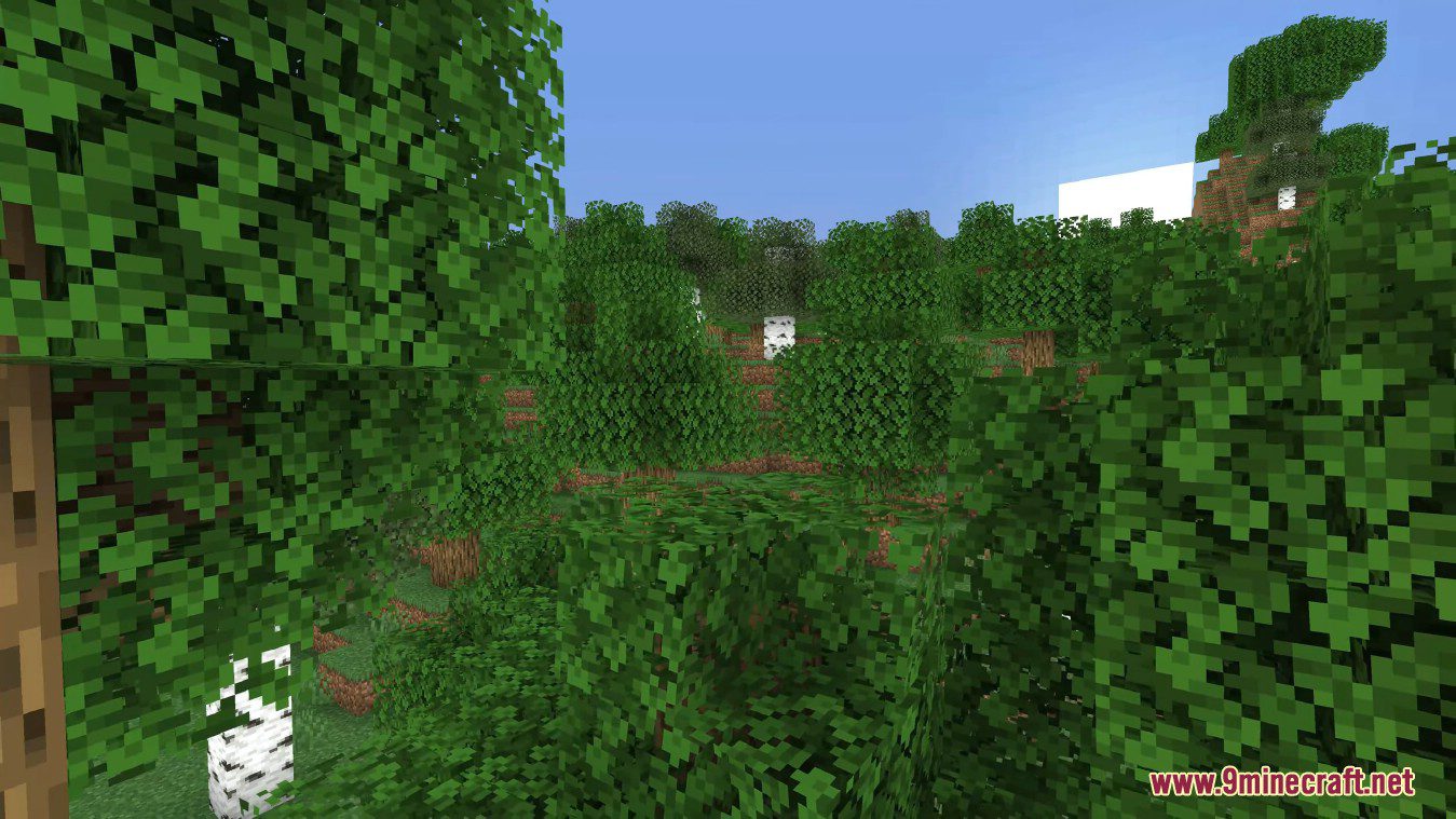 Waving Plants Shaders Mod (1.20.4, 1.19.4) - Motion Effect of Leaves and Grass 8