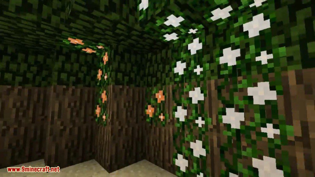 Weee! Flowers Mod 1.12.2, 1.7.10 (New Flowers and Vines) 4