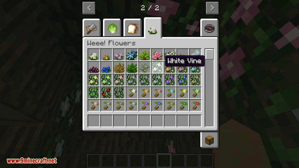 Weee! Flowers Mod 1.12.2, 1.7.10 (New Flowers and Vines) 9