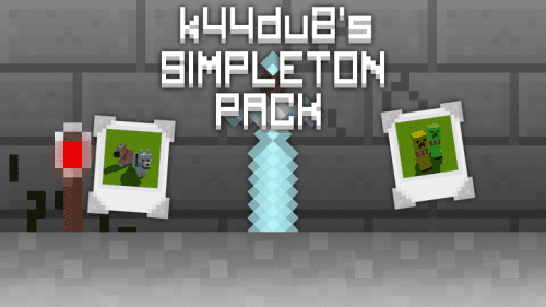 k44du2’s Simpleton Resource Pack 1.11.2, 1.10.2 Thumbnail