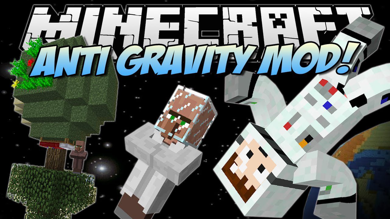 Anti Gravity Mod 1.7.10, 1.6.4 (StarMiner, Space Dimension) 1