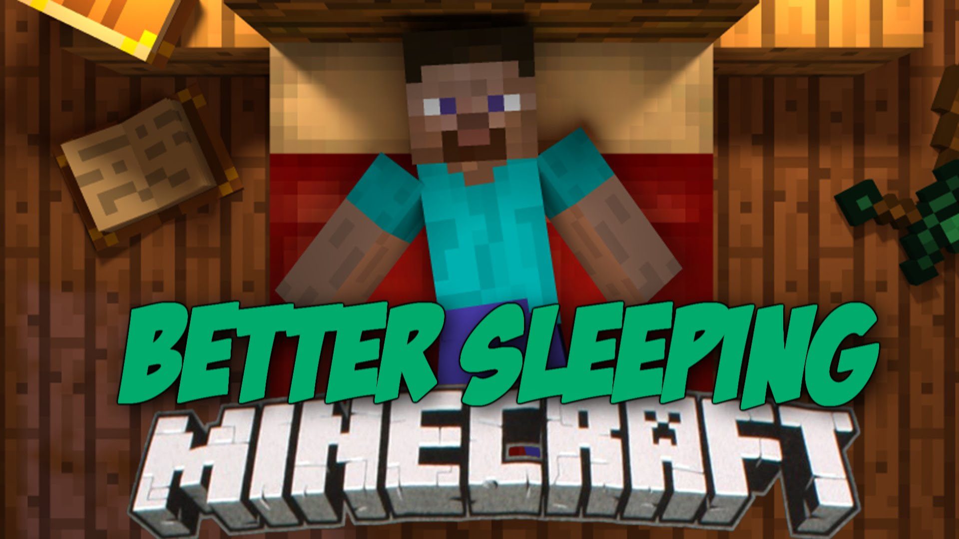 Better Sleeping Mod 1.10.2, 1.7.10 (Sleep Any Time) 1