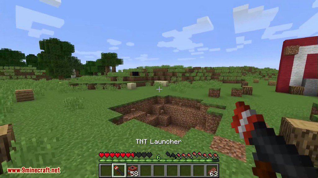 Block Launcher Mod 1.12, 1.11.2 (Fire Any Blocks to Kill) 17