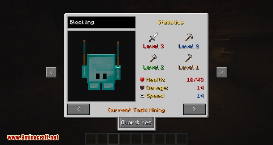 Blocklings Mod 1.12.2, 1.11.2 (Trainable, Block Pets) 10