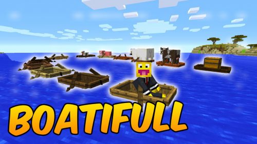 Boatifull Mod 1.11.2, 1.10.2 (Tie Boats Together) Thumbnail