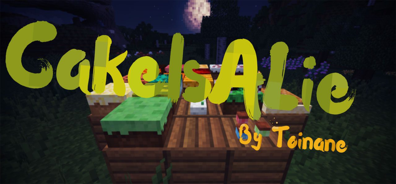 Cake is a Lie Mod 1.8.9, 1.7.10 (A Lot of Cakes) 1