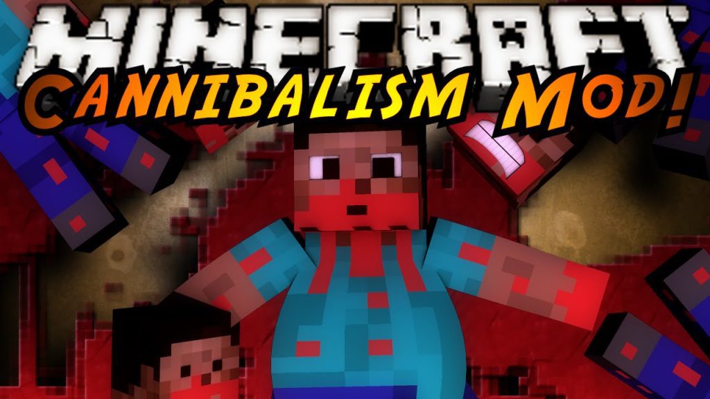 Cannibalism Mod 1.12.2, 1.11.2 (Eat Yourself and Your Friends) 1