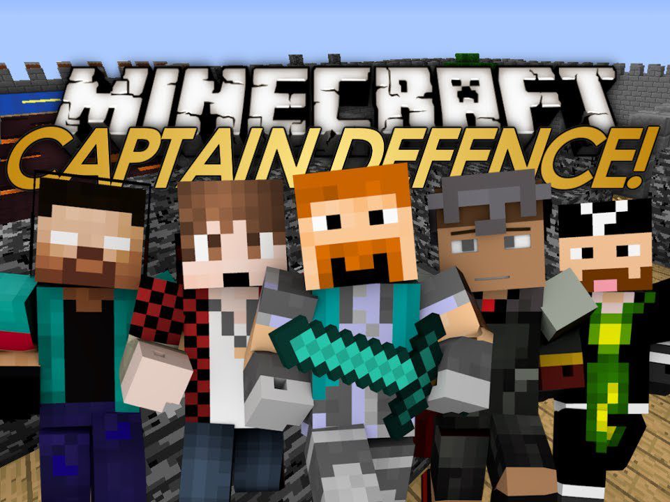 Captain Defence Map 1.12.2, 1.11.2 for Minecraft 1