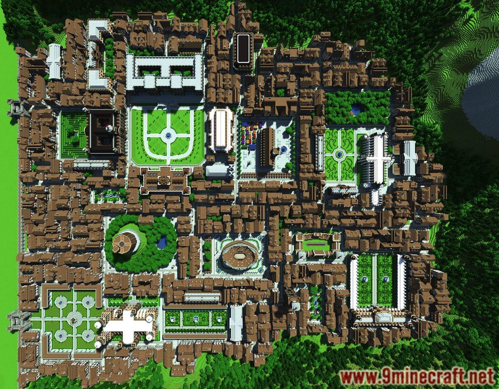 City of Thrair Map 1.12.2, 1.11.2 for Minecraft 2