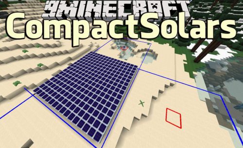 CompactSolars Mod 1.12.2, 1.11.2 (Compact Solar Arrays) Thumbnail