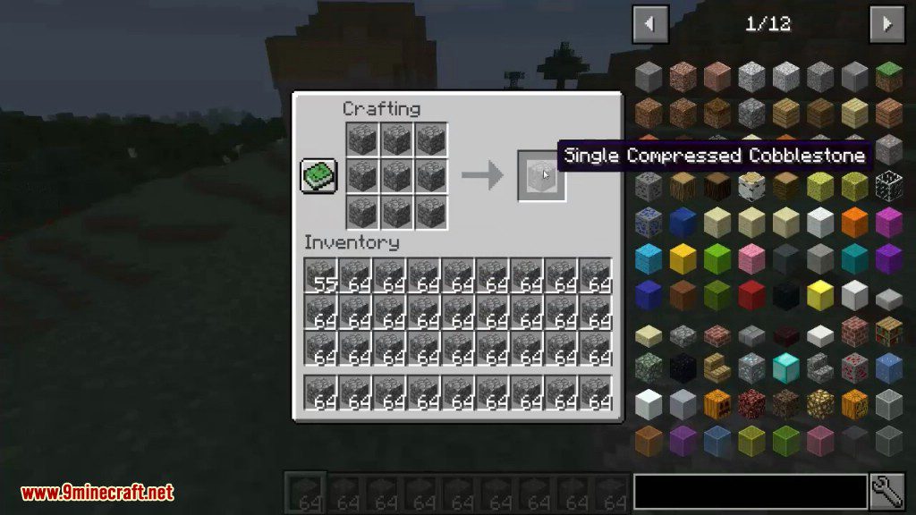 Compression Mod 1.12.2, 1.7.10 (Compress Many Blocks) 11