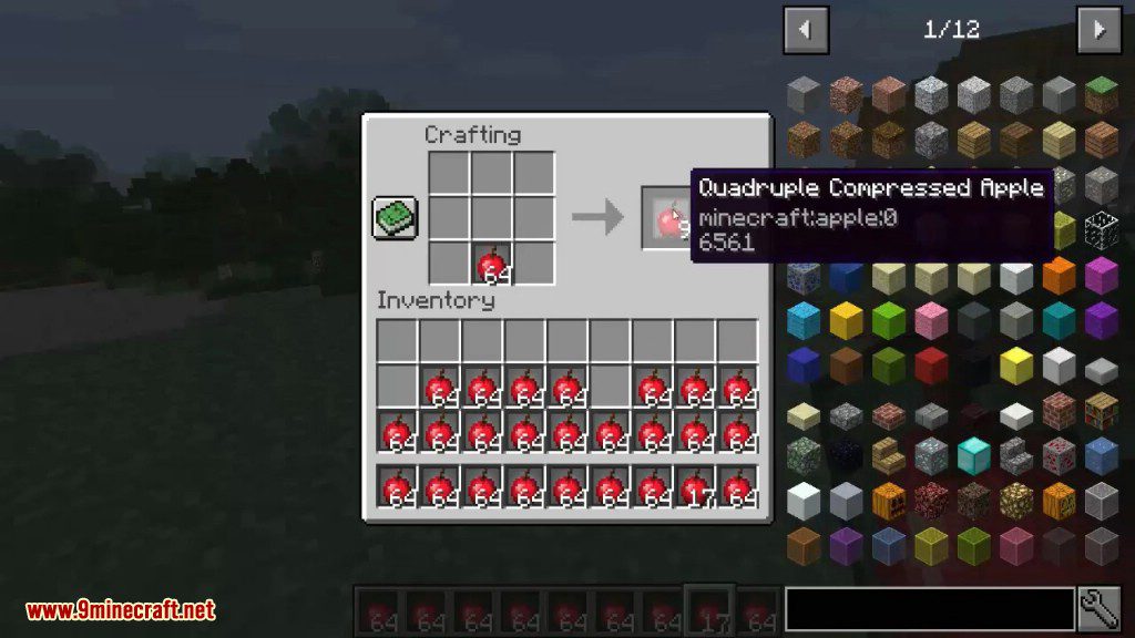 Compression Mod 1.12.2, 1.7.10 (Compress Many Blocks) 13