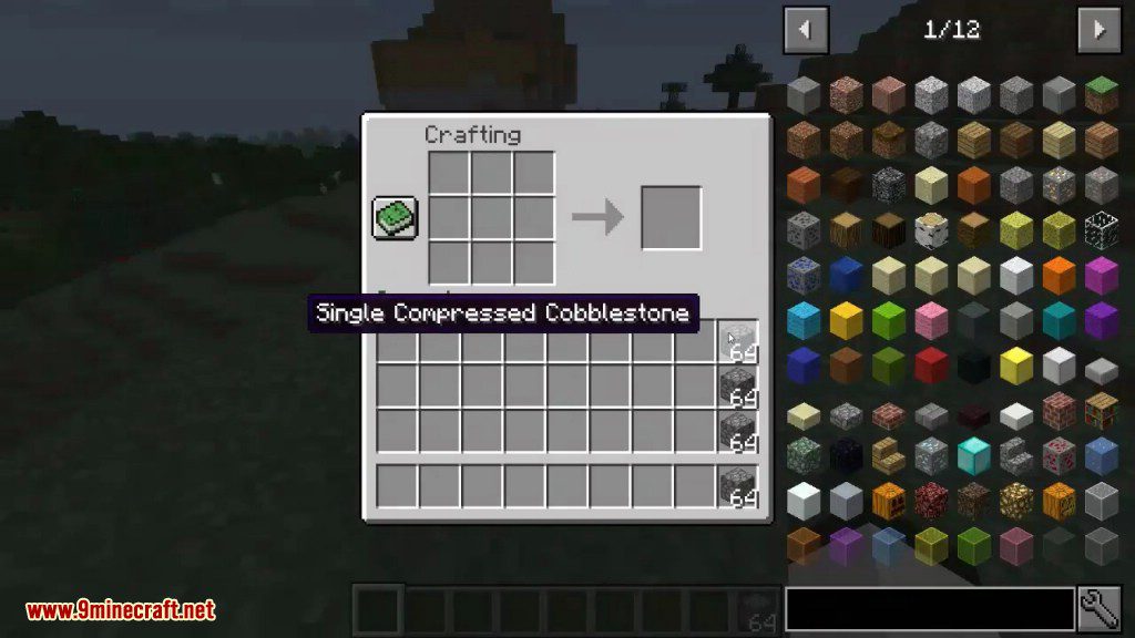 Compression Mod 1.12.2, 1.7.10 (Compress Many Blocks) 5