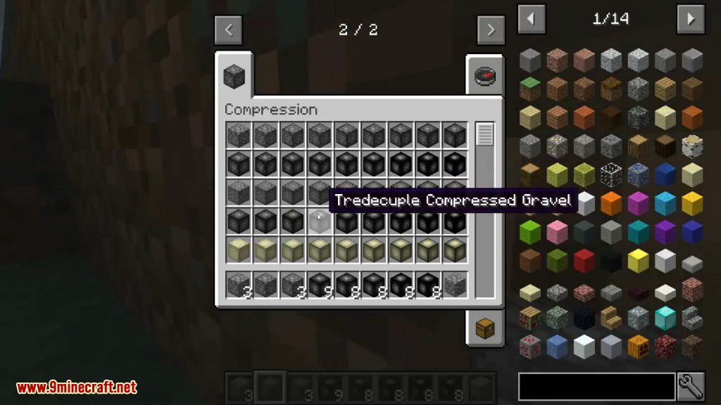 Compression Mod 1.12.2, 1.7.10 (Compress Many Blocks) 6