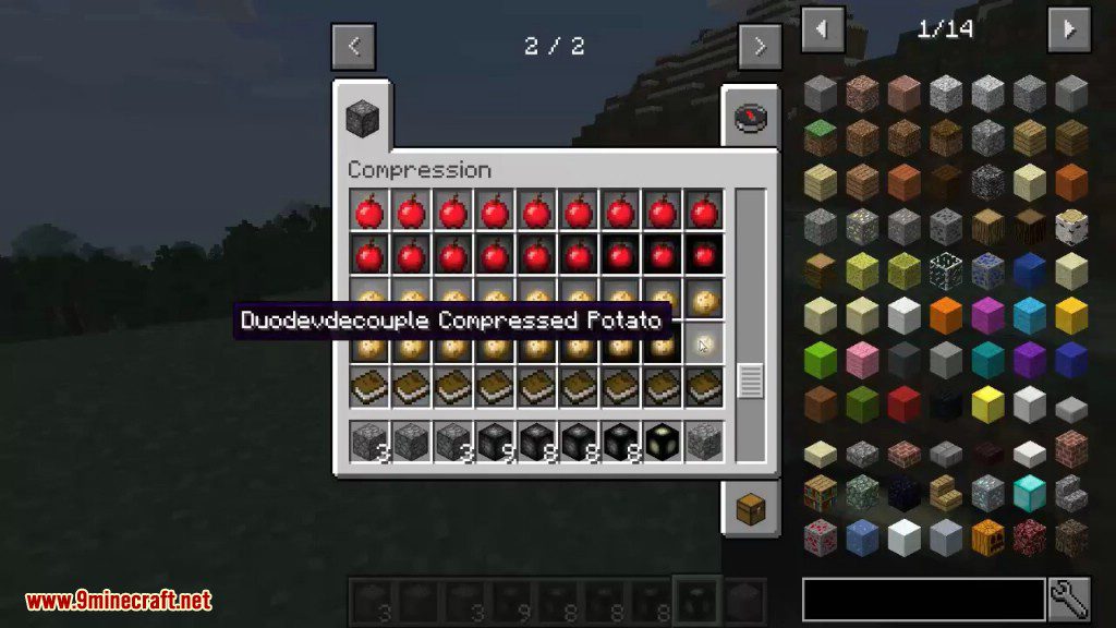 Compression Mod 1.12.2, 1.7.10 (Compress Many Blocks) 7