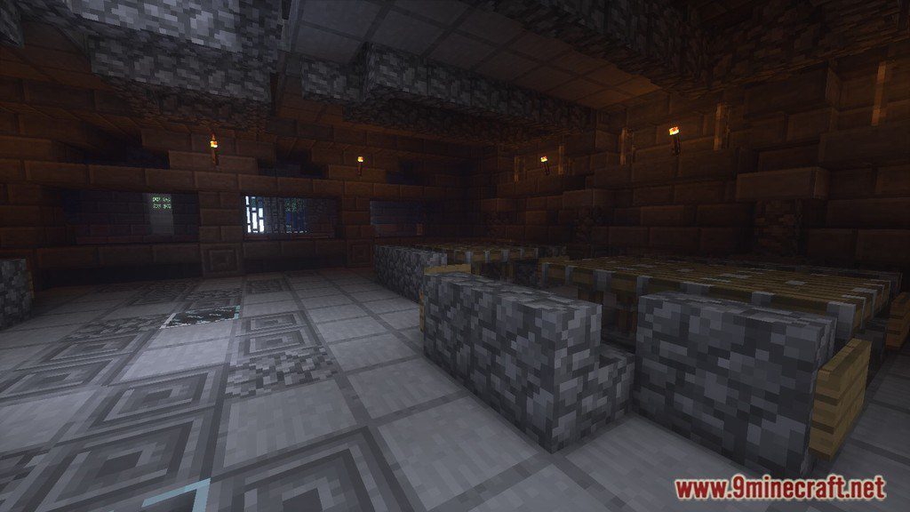 Cops and Robbers 3: Escape from Alcatraz Map 1.12.2, 1.11.2 for Minecraft 5