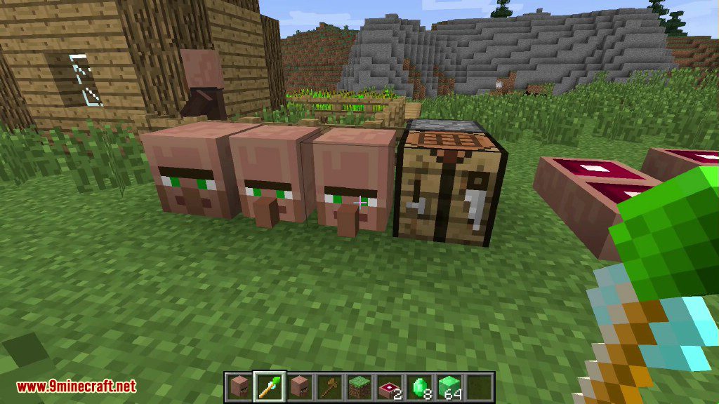 Cubic Villager Mod 1.16.3, 1.15.2 (Automatic Trading System) 16