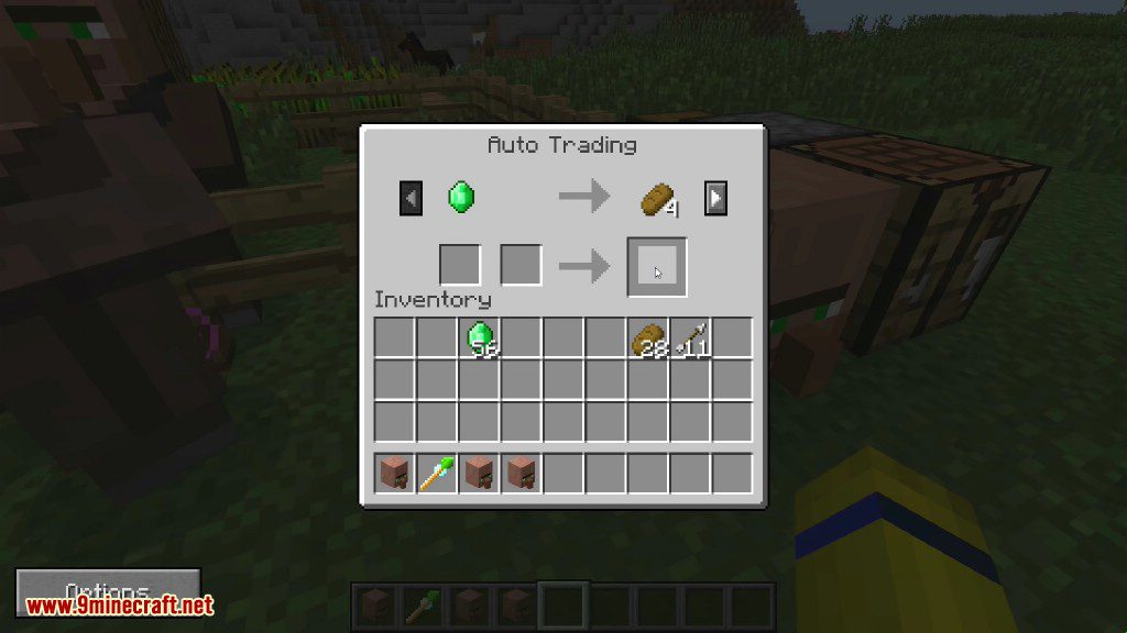 Cubic Villager Mod 1.16.3, 1.15.2 (Automatic Trading System) 12