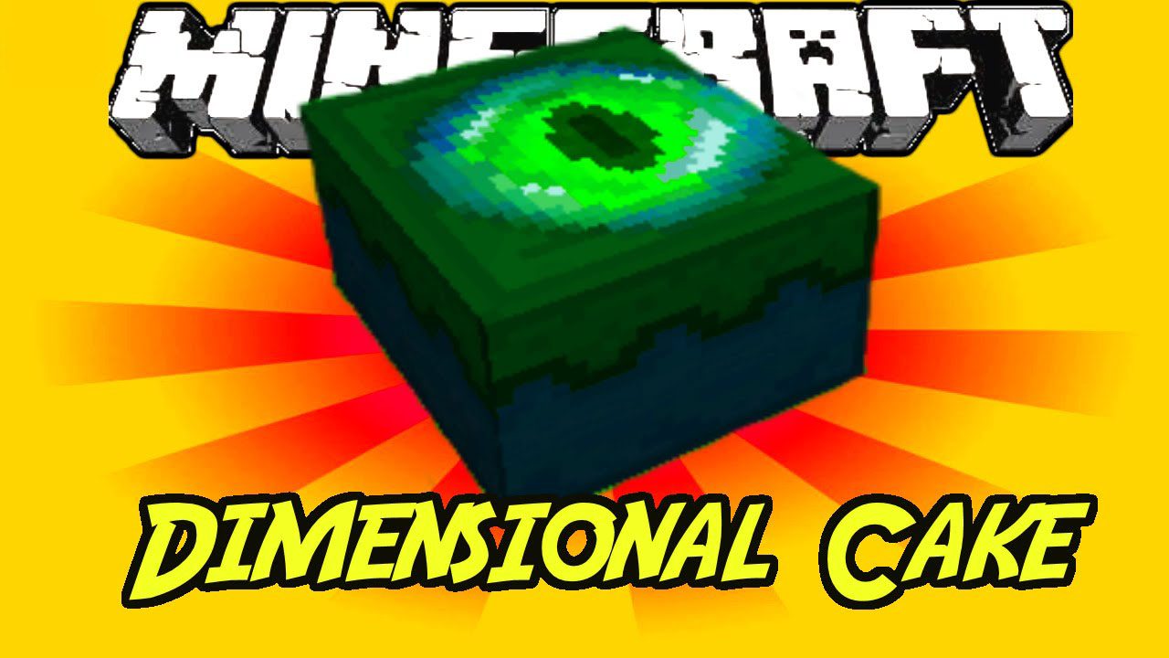 Dimensional Cake Mod 1.12.2, 1.7.10 (Delicious Travel for All) 1