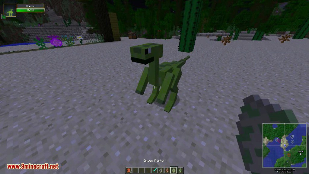 Dinosaur Dimension Mod 1.7.10 (Enter the Jurassic Dimension) 21