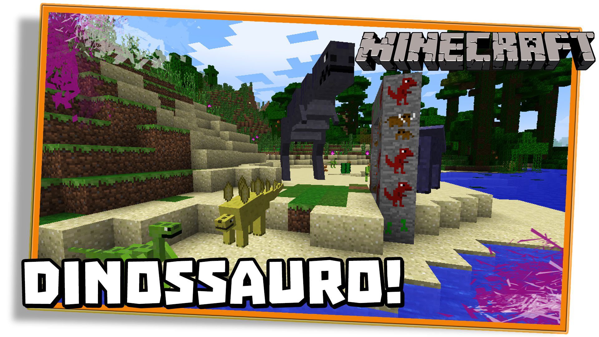 Dinosaur Dimension Mod 1.7.10 (Enter the Jurassic Dimension) 1