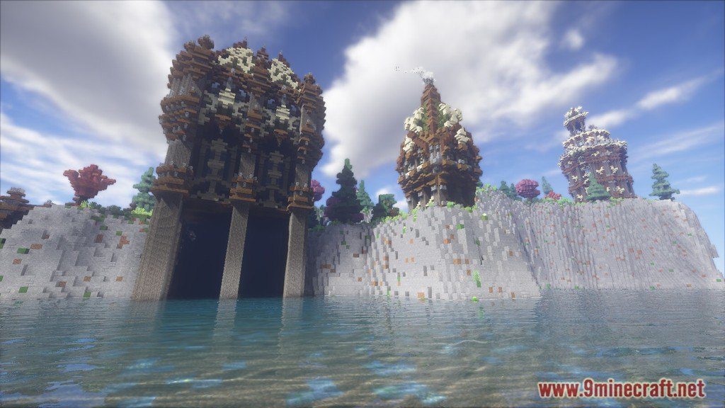 Downstream Map 1.12.2, 1.11.2 for Minecraft 5