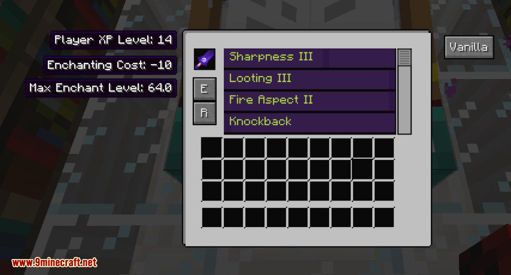 Enchanting Plus Mod 1.12.2, 1.10.2 (Better Enchantments) 5