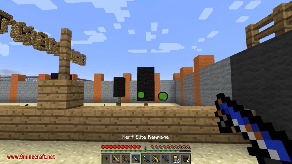 Flan's Nerf Pack Mod 1.12.2, 1.7.10 (Awesome Nerf Guns) 12