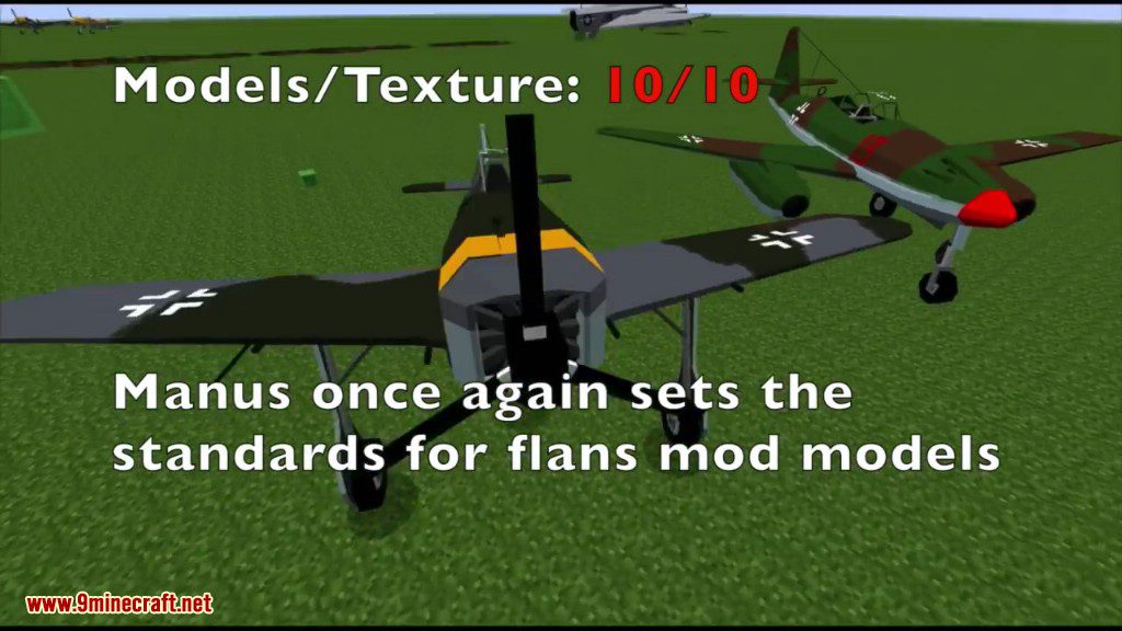 Flan's World War Two Pack Mod 1.12.2, 1.7.10 (Guns, Planes, Tanks, Cars) 43